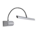 GLOBOSTAR® TROIS 60438 Μοντέρνο Φωτιστικό Τοίχου - Απλίκα Καθρέπτη Μπάνιου LED 12W 1400lm 120° AC 220-240V IP44 Φυσικό Λευκό 4500K - Lumileds SMD Chip & TÜV SÜD Driver - Νίκελ Χρώμιο - Μ60 x Π24 x Υ18cm - 3 Χρόνια Εγγύηση - Image 4