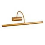 GLOBOSTAR® TROIS 60439 Μοντέρνο Φωτιστικό Τοίχου - Απλίκα Καθρέπτη Μπάνιου LED 12W 1400lm 120° AC 220-240V IP44 Φυσικό Λευκό 4500K - Lumileds SMD Chip & TÜV SÜD Driver - Χάλκινο - Μ60 x Π24 x Υ18cm - 3 Χρόνια Εγγύηση - Image 3