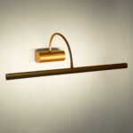 GLOBOSTAR® TROIS 60439 Μοντέρνο Φωτιστικό Τοίχου - Απλίκα Καθρέπτη Μπάνιου LED 12W 1400lm 120° AC 220-240V IP44 Φυσικό Λευκό 4500K - Lumileds SMD Chip & TÜV SÜD Driver - Χάλκινο - Μ60 x Π24 x Υ18cm - 3 Χρόνια Εγγύηση - Image 8