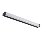 GLOBOSTAR® RENATA 60440 Μοντέρνο Φωτιστικό Τοίχου - Απλίκα Καθρέπτη Μπάνιου LED 12W 1400lm 180° AC 220-240V IP44 Φυσικό Λευκό 4500K - Lumileds SMD Chip & TÜV SÜD Driver - Μαύρο Ματ - Μ60 x Π4 x Υ5.5cm - 3 Χρόνια Εγγύηση - Image 3