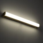 GLOBOSTAR® RENATA 60441 Μοντέρνο Φωτιστικό Τοίχου - Απλίκα Καθρέπτη Μπάνιου LED 12W 1400lm 210° AC 220-240V IP44 Φυσικό Λευκό 4500K - Lumileds SMD Chip & TÜV SÜD Driver - Χρυσό - Μ60 x Π4 x Υ5.5cm - 3 Χρόνια Εγγύηση - Image 9