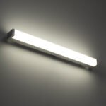 GLOBOSTAR® RENATA 60442 Μοντέρνο Φωτιστικό Τοίχου - Απλίκα Καθρέπτη Μπάνιου LED 12W 1400lm 180° AC 220-240V IP44 Φυσικό Λευκό 4500K - Lumileds SMD Chip & TÜV SÜD Driver - Νίκελ Χρώμιο - Μ60 x Π4 x Υ5.5cm - 3 Χρόνια Εγγύηση - Image 9