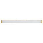 GLOBOSTAR® RENATA 60443 Μοντέρνο Φωτιστικό Τοίχου - Απλίκα Καθρέπτη Μπάνιου LED 12W 1400lm 210° AC 220-240V IP44 Φυσικό Λευκό 4500K - Lumileds SMD Chip & TÜV SÜD Driver - Χρυσό Βούρτσας - Μ60 x Π4 x Υ5.5cm - 3 Χρόνια Εγγύηση - Image 6