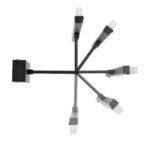 GLOBOSTAR® MARA 60446 Μοντέρνο Φωτιστικό Τοίχου - Απλίκα Καθρέπτη Μπάνιου LED 12W 1400lm 120° AC 220-240V IP44 Φυσικό Λευκό 4500K - Lumileds SMD Chip & TÜV SÜD Driver - Μαύρο Ματ - Μ60 x Π15 x Υ13cm - 3 Χρόνια Εγγύηση - Image 7