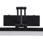 GLOBOSTAR® MARA 60446 Μοντέρνο Φωτιστικό Τοίχου - Απλίκα Καθρέπτη Μπάνιου LED 12W 1400lm 120° AC 220-240V IP44 Φυσικό Λευκό 4500K - Lumileds SMD Chip & TÜV SÜD Driver - Μαύρο Ματ - Μ60 x Π15 x Υ13cm - 3 Χρόνια Εγγύηση - Image 9