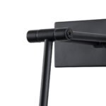 GLOBOSTAR® MARA 60446 Μοντέρνο Φωτιστικό Τοίχου - Απλίκα Καθρέπτη Μπάνιου LED 12W 1400lm 120° AC 220-240V IP44 Φυσικό Λευκό 4500K - Lumileds SMD Chip & TÜV SÜD Driver - Μαύρο Ματ - Μ60 x Π15 x Υ13cm - 3 Χρόνια Εγγύηση - Image 10