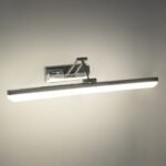 GLOBOSTAR® MARA 60447 Μοντέρνο Φωτιστικό Τοίχου - Απλίκα Καθρέπτη Μπάνιου LED 12W 1400lm 120° AC 220-240V IP44 Φυσικό Λευκό 4500K - Lumileds SMD Chip & TÜV SÜD Driver - Νίκελ Χρώμιο - Μ60 x Π15 x Υ13cm - 3 Χρόνια Εγγύηση - Image 12