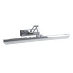 GLOBOSTAR® MARA 60447 Μοντέρνο Φωτιστικό Τοίχου - Απλίκα Καθρέπτη Μπάνιου LED 12W 1400lm 120° AC 220-240V IP44 Φυσικό Λευκό 4500K - Lumileds SMD Chip & TÜV SÜD Driver - Νίκελ Χρώμιο - Μ60 x Π15 x Υ13cm - 3 Χρόνια Εγγύηση - Image 3