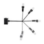 GLOBOSTAR® MARA 60447 Μοντέρνο Φωτιστικό Τοίχου - Απλίκα Καθρέπτη Μπάνιου LED 12W 1400lm 120° AC 220-240V IP44 Φυσικό Λευκό 4500K - Lumileds SMD Chip & TÜV SÜD Driver - Νίκελ Χρώμιο - Μ60 x Π15 x Υ13cm - 3 Χρόνια Εγγύηση - Image 7