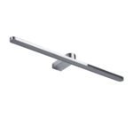 GLOBOSTAR® MEGAN 60449 Μοντέρνο Φωτιστικό Τοίχου - Απλίκα Καθρέπτη Μπάνιου LED 12W 1400lm 120° AC 220-240V IP44 Φυσικό Λευκό 4500K - Lumileds SMD Chip & TÜV SÜD Driver - Νίκελ Χρώμιο - Μ60 x Π12 x Υ4cm - 3 Χρόνια Εγγύηση - Image 3