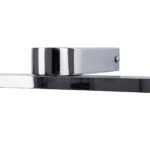 GLOBOSTAR® MEGAN 60449 Μοντέρνο Φωτιστικό Τοίχου - Απλίκα Καθρέπτη Μπάνιου LED 12W 1400lm 120° AC 220-240V IP44 Φυσικό Λευκό 4500K - Lumileds SMD Chip & TÜV SÜD Driver - Νίκελ Χρώμιο - Μ60 x Π12 x Υ4cm - 3 Χρόνια Εγγύηση - Image 7