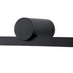 GLOBOSTAR® ROSA 60450 Μοντέρνο Φωτιστικό Τοίχου - Απλίκα Καθρέπτη Μπάνιου LED 12W 1400lm 120° AC 220-240V IP44 Φυσικό Λευκό 4500K - Lumileds SMD Chip & TÜV SÜD Driver - Μαύρο Ματ - Μ60 x Π15 x Υ7cm - 3 Χρόνια Εγγύηση - Image 7