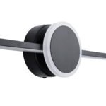 GLOBOSTAR® OPAL 60454 Μοντέρνο Φωτιστικό Τοίχου - Απλίκα Καθρέπτη Μπάνιου LED 14W 1600lm 180° AC 220-240V IP44 Φυσικό Λευκό 4500K - Lumileds SMD Chip & TÜV SÜD Driver - Μαύρο Ματ - Μ60 x Π6 x Υ10cm - 3 Χρόνια Εγγύηση - Image 7