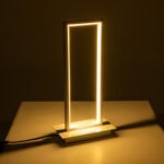 GLOBOSTAR® CORNELIE 60461 Μοντέρνο Επιτραπέζιο Φωτιστικό LED CCT 18W 1980lm 200° AC 220-240V IP20 Ρυθμιζόμενο Λευκό CCT με On/Off 2700K/4500K/6000K - Lumileds SMD Chip - Λευκό - Μ18 x Π10 x Υ36cm - 3 Χρόνια Εγγύηση - Image 9