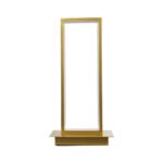 GLOBOSTAR® CORNELIE 60462 Μοντέρνο Επιτραπέζιο Φωτιστικό LED CCT 18W 1980lm 200° AC 220-240V IP20 Ρυθμιζόμενο Λευκό CCT με On/Off 2700K/4500K/6000K - Lumileds SMD Chip - Χρυσό - Μ18 x Π10 x Υ36cm - 3 Χρόνια Εγγύηση - Image 4