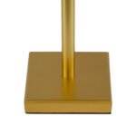 GLOBOSTAR® NEGA 60475 Μοντέρνο Επιτραπέζιο Φωτιστικό LED 2.2W 154lm 360° DC 5V με USB με Επαναφορτιζόμενη Μπαταρία Li-ion 3.7V 4000mAh IP20 Θερμό Λευκό 2700K με Αφή Dimmable - Lumileds SMD Chip - Χρυσό - Μ10 x Π10 x Υ39cm - 2 Χρόνια Εγγύηση - Image 11