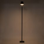 GLOBOSTAR® NEGA 60477 Μοντέρνο Επιδαπέδιο Φωτιστικό LED 2.2W 154lm 360° DC 5V με USB 2.0 με Επαναφορτιζόμενη Μπαταρία Li-ion 3.7V 4000mAh IP44 Θερμό Λευκό 2700K με Αφή Dimmable - Lumileds SMD Chip - Μαύρο - Μ10 x Π10 x Υ135cm - 2 Χρόνια Εγγύηση - Image 4