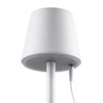 GLOBOSTAR® NEGA 60478 Μοντέρνο Επιδαπέδιο Φωτιστικό LED 2.2W 154lm 360° DC 5V με USB 2.0 με Επαναφορτιζόμενη Μπαταρία Li-ion 3.7V 4000mAh IP44 Θερμό Λευκό 2700K με Αφή Dimmable - Lumileds SMD Chip - Λευκό - Μ10 x Π10 x Υ135cm - 2 Χρόνια Εγγύηση - Image 10