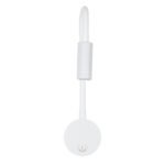 GLOBOSTAR® GOOSE 60876 Μοντέρνο Φωτιστικό Τοίχου - Απλίκα Ξενοδοχείου Reading Light LED 3W 300lm 36° AC 220-240V IP20 Φυσικό Λευκό 4500K - CREE XPE Chip & TÜV SÜD Driver - Λευκό Ματ - Μ6.5 x Π15 x Υ24.5cm - 3 Χρόνια Εγγύηση - Image 4