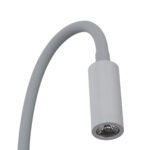 GLOBOSTAR® GOOSE 60877 Μοντέρνο Φωτιστικό Τοίχου - Απλίκα Ξενοδοχείου Reading Light LED 3W 300lm 36° AC 220-240V IP20 Φυσικό Λευκό 4500K - CREE XPE Chip & TÜV SÜD Driver - Γκρι Ανθρακί Ματ - Μ6.5 x Π15 x Υ24.5cm - 3 Χρόνια Εγγύηση - Image 8