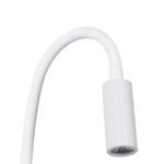 GLOBOSTAR® GOOSE 60881 Μοντέρνο Φωτιστικό Τοίχου - Απλίκα Ξενοδοχείου Reading Light με Φορτιστή USB 3A LED 6W 600lm 36° & 360° AC 220-240V IP20 Φυσικό Λευκό 4500K - CREE XPE & Lumileds SMD Chip & TÜV SÜD Driver - Λευκό Ματ - Μ15.5 x Π15 x Υ30.5cm - 3 Χρόνια Εγγύηση - Image 8