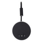 GLOBOSTAR® GOOSE 60883 Μοντέρνο Φωτιστικό Τοίχου - Απλίκα Ξενοδοχείου Reading Light με Φορτιστή USB 3A LED 6W 600lm 36° & 360° AC 220-240V IP20 Φυσικό Λευκό 4500K - CREE XPE & Lumileds SMD Chip & TÜV SÜD Driver - Μαύρο Ματ - Μ15.5 x Π15 x Υ30.5cm - 3 Χρόνια Εγγύηση - Image 5