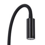 GLOBOSTAR® GOOSE 60883 Μοντέρνο Φωτιστικό Τοίχου - Απλίκα Ξενοδοχείου Reading Light με Φορτιστή USB 3A LED 6W 600lm 36° & 360° AC 220-240V IP20 Φυσικό Λευκό 4500K - CREE XPE & Lumileds SMD Chip & TÜV SÜD Driver - Μαύρο Ματ - Μ15.5 x Π15 x Υ30.5cm - 3 Χρόνια Εγγύηση - Image 8