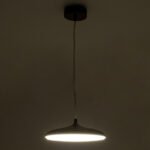 GLOBOSTAR® BARON 60886 Μοντέρνο Κρεμαστό Φωτιστικό Οροφής LED 12W 1440lm 120° AC 220-240V IP20 Ρυθμιζόμενο Λευκό CCT με On/Off 2700K/4500K/6000K - Lumileds SMD Chip - Χρυσό - Μ25 x Π25 x Υ8cm - 3 Χρόνια Εγγύηση - Image 10