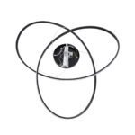 GLOBOSTAR® DEXTER 60917 Μοντέρνο Κρεμαστό Φωτιστικό Οροφής LED 120W 13440lm 300° AC 220-240V IP20 Ρυθμιζόμενο Λευκό CCT με Χειριστήριο από 2700K έως 6000K Dimmable - Lumileds SMD Chip - Μαύρο Ματ - Μ103 x Π103 x Υ22cm - 3 Χρόνια Εγγύηση - Image 7