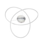 GLOBOSTAR® DEXTER 60918 Μοντέρνο Κρεμαστό Φωτιστικό Οροφής LED 120W 13440lm 300° AC 220-240V IP20 Ρυθμιζόμενο Λευκό CCT με Χειριστήριο από 2700K έως 6000K Dimmable - Lumileds SMD Chip - Λευκό Ματ - Μ103 x Π103 x Υ22cm - 3 Χρόνια Εγγύηση - Image 7