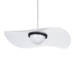 GLOBOSTAR® ACRYLICA 60974 Μοντέρνο Κρεμαστό Φωτιστικό Οροφής LED 20W 2240lm 360° AC 220-240V IP20 Ρυθμιζόμενο Λευκό CCT με On/Off 2700K/4500K/6000K - Lumileds SMD Chip - Διάφανο & Μαύρο Ματ - Μ40 x Π40 x Υ6.5cm - 3 Χρόνια Εγγύηση - Image 10