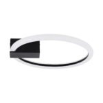 GLOBOSTAR® CINDERELLA 60976 Μοντέρνο Φωτιστικό Οροφής LED 16W 1792lm 360° AC 220-240V IP20 Ρυθμιζόμενο Λευκό CCT με On/Off 2700K/4500K/6000K - Lumileds SMD Chip - Μαύρο Ματ - Μ28.5 x Π28.5 x Υ5cm - 3 Χρόνια Εγγύηση - Image 3