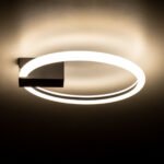 GLOBOSTAR® CINDERELLA 60976 Μοντέρνο Φωτιστικό Οροφής LED 16W 1792lm 360° AC 220-240V IP20 Ρυθμιζόμενο Λευκό CCT με On/Off 2700K/4500K/6000K - Lumileds SMD Chip - Μαύρο Ματ - Μ28.5 x Π28.5 x Υ5cm - 3 Χρόνια Εγγύηση - Image 9