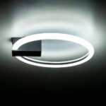 GLOBOSTAR® CINDERELLA 60976 Μοντέρνο Φωτιστικό Οροφής LED 16W 1792lm 360° AC 220-240V IP20 Ρυθμιζόμενο Λευκό CCT με On/Off 2700K/4500K/6000K - Lumileds SMD Chip - Μαύρο Ματ - Μ28.5 x Π28.5 x Υ5cm - 3 Χρόνια Εγγύηση - Image 10