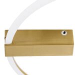 GLOBOSTAR® CINDERELLA 60982 Μοντέρνο Φωτιστικό Οροφής LED 30W 3360lm 360° AC 220-240V IP20 Ρυθμιζόμενο Λευκό CCT με Χειριστήριο από 2700K έως 6000K Dimmable - Lumileds SMD Chip - Χρυσό Βούρτσας - Μ50 x Π50 x Υ5cm - 3 Χρόνια Εγγύηση - Image 7