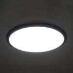 GLOBOSTAR® TUFFIN 60997 Φωτιστικό Πλαφονιέρα Οροφής LED 24W 2640lm 120° AC 220-240V Αδιάβροχο IP54 Φυσικό Λευκό 4500K - Lumileds SMD Chip - Μαύρο Ματ & Λευκό Γαλακτερό - Μ30 x Π30 x Υ6.5cm - 3 Χρόνια Εγγύηση - Image 9