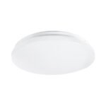 GLOBOSTAR® CELANO 61007 Φωτιστικό Πλαφονιέρα Οροφής LED 20W 1800lm 120° AC 220-240V Αδιάβροχο IP54 Θερμό Λευκό 2700K - Lumileds SMD Chip - Λευκό Γαλακτερό - Μ26 x Π26 x Υ6cm - 3 Χρόνια Εγγύηση - Image 2