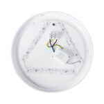 GLOBOSTAR® CELANO 61007 Φωτιστικό Πλαφονιέρα Οροφής LED 20W 1800lm 120° AC 220-240V Αδιάβροχο IP54 Θερμό Λευκό 2700K - Lumileds SMD Chip - Λευκό Γαλακτερό - Μ26 x Π26 x Υ6cm - 3 Χρόνια Εγγύηση - Image 7