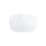 GLOBOSTAR® REVANO 61012 Φωτιστικό Πλαφονιέρα Οροφής LED 12W 1140lm 180° AC 220-240V Αδιάβροχο IP54 Φυσικό Λευκό 4500K - Lumileds SMD Chip - Λευκό Γαλακτερό - Μ12 x Π12 x Υ4.5cm - 2 Χρόνια Εγγύηση - Image 3