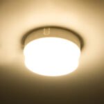 GLOBOSTAR® REVANO 61013 Φωτιστικό Πλαφονιέρα Οροφής LED 12W 1080lm 180° AC 220-240V Αδιάβροχο IP54 Θερμό Λευκό 2700K - Lumileds SMD Chip - Λευκό Γαλακτερό - Μ12 x Π12 x Υ4.5cm - 2 Χρόνια Εγγύηση - Image 7