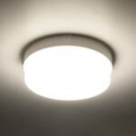 GLOBOSTAR® REVANO 61015 Φωτιστικό Πλαφονιέρα Οροφής LED 15W 1425lm 180° AC 220-240V Αδιάβροχο IP54 Φυσικό Λευκό 4500K - Lumileds SMD Chip - Λευκό Γαλακτερό - Μ17 x Π17 x Υ5cm - 2 Χρόνια Εγγύηση - Image 7