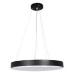 GLOBOSTAR® CASPER 61019 Μοντέρνο Κρεμαστό Φωτιστικό Οροφής LED 76W 8372lm 120° AC 220-240V IP20 Ρυθμιζόμενο Λευκό CCT με Χειριστήριο από 2700K έως 6000K Dimmable - Lumileds SMD Chip - Μαυρό Ματ - Μ45 x Π45 x Υ5.5cm - 3 Χρόνια Εγγύηση - Image 4