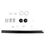 GLOBOSTAR® FELIX 61028-P Μοντέρνο Γραμμικό Κρεμαστό Φωτιστικό Οροφής LED 54W 6500lm 120° AC 220-240V IP20 Ρυθμιζόμενο Λευκό CCT με Χειριστήριο από 2700K έως 6000K Dimmable - Lumileds SMD Chip - Μαύρο Ματ - Μ120 x Π3.5 x Υ7cm - 3 Χρόνια Εγγύηση - Image 11