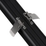 GLOBOSTAR® LUCA 61032 Μοντέρνο Φωτιστικό Οροφής LED 54W 6500lm 120° AC 220-240V IP20 Ρυθμιζόμενο Λευκό CCT με Χειριστήριο από 2700K έως 6000K Dimmable - Lumileds SMD Chip - Μαύρο Ματ - Μ121.5 x Π5 x Υ4cm - 3 Χρόνια Εγγύηση - Image 6