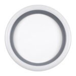 GLOBOSTAR® ARIANA 61036 Μοντέρνο Φωτιστικό Οροφής LED 55W 6376lm 120° AC 220-240V IP20 Ρυθμιζόμενο Λευκό CCT με Χειριστήριο από 2700K έως 6000K Dimmable - Lumileds SMD Chip - Γκρι - Μ48 x Π48 x Υ9cm - 3 Χρόνια Εγγύηση - Image 6