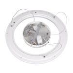 GLOBOSTAR® ARIANA 61038 Μοντέρνο Κρεμαστό Φωτιστικό Οροφής LED 55W 6376lm 120° AC 220-240V IP20 Ρυθμιζόμενο Λευκό CCT με Χειριστήριο από 2700K έως 6000K Dimmable - Lumileds SMD Chip - Λευκό Ματ - Μ48 x Π48 x Υ6.5cm - 3 Χρόνια Εγγύηση - Image 8