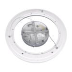 GLOBOSTAR® ARIANA 61039 Μοντέρνο Κρεμαστό Φωτιστικό Οροφής LED 55W 6376lm 120° AC 220-240V IP20 Ρυθμιζόμενο Λευκό CCT με Χειριστήριο από 2700K έως 6000K Dimmable - Lumileds SMD Chip - Γκρι - Μ48 x Π48 x Υ6.5cm - 3 Χρόνια Εγγύηση - Image 8