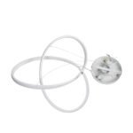 GLOBOSTAR® DEXTER 61050 Μοντέρνο Κρεμαστό Φωτιστικό Οροφής LED 72W 8064lm 300° AC 220-240V IP20 Ρυθμιζόμενο Λευκό CCT με Χειριστήριο από 2700K έως 6000K Dimmable - Lumileds SMD Chip - Λευκό Ματ - Μ56 x Π56 x Υ14cm - 3 Χρόνια Εγγύηση - Image 7