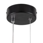 GLOBOSTAR® CYCLOS 61073 Μοντέρνο Κρεμαστό Φωτιστικό Οροφής LED 9W 1080lm 300° AC 220-240V IP20 Ρυθμιζόμενο Λευκό CCT με On/Off 2700K/4500K/6000K - Lumileds SMD Chip - Μαύρο Ματ - Μ21 x Π2.3 x Υ26.5cm - 3 Χρόνια Εγγύηση - Image 7