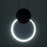 GLOBOSTAR® CYCLOS 61075 Μοντέρνο Κρεμαστό Φωτιστικό Οροφής LED 9W 1080lm 300° AC 220-240V IP20 Ρυθμιζόμενο Λευκό CCT με On/Off 2700K/4500K/6000K - Lumileds SMD Chip - Χρυσό Βούρτσας - Μ21 x Π2.3 x Υ26.5cm - 3 Χρόνια Εγγύηση - Image 11